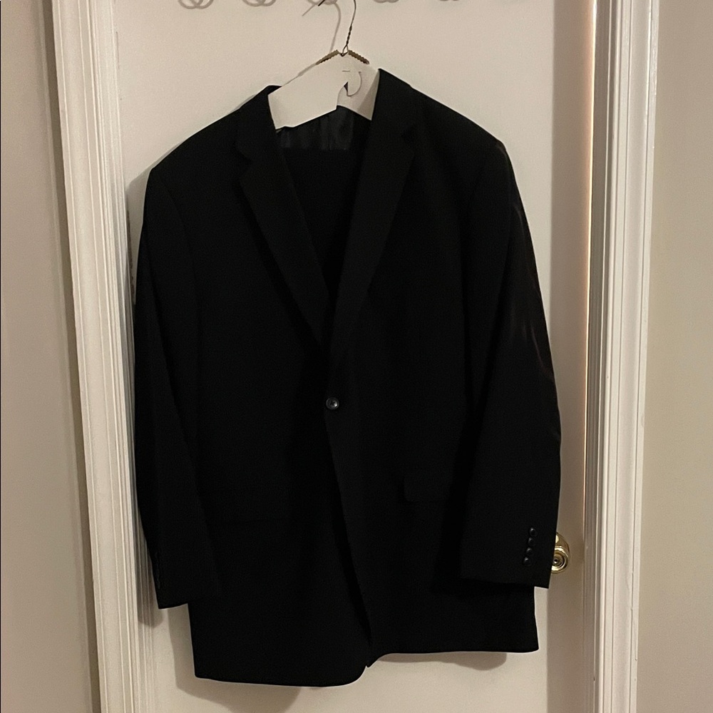Classic Black Men's Blazer and suit pants